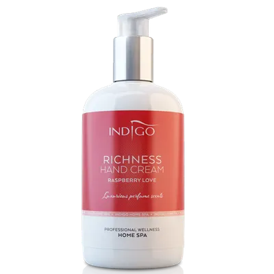 Indigo Nails Lab Home Spa, Raspberry Love, Hand Cream (Krem do rąk)