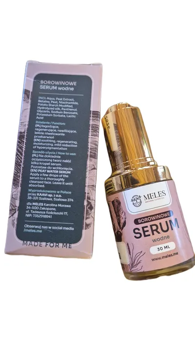 Meles Borowinowe serum wodne