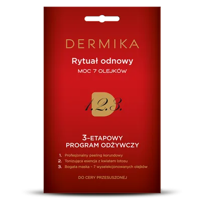 Dermika 1.2.3., 3-etapowy program odżywczy `Rytuał odnowy`