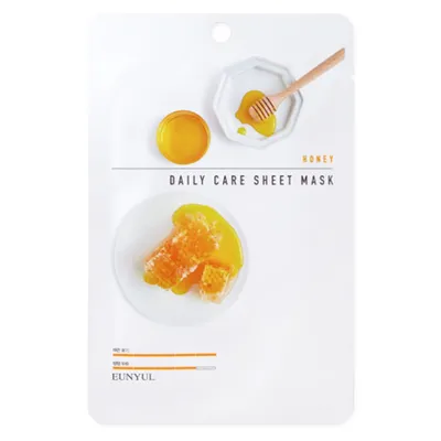 Eunyul Daily Care Sheet Mask Honey (Odżywcza maska do twarzy w płachcie `Miód`)