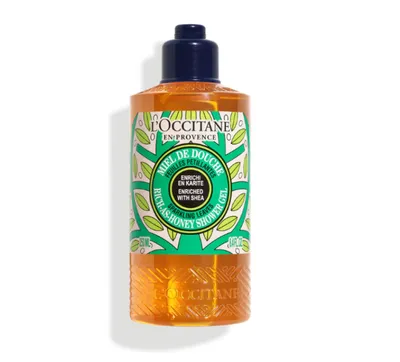 L'Occitane Shiny Leaf Shea Butter Shower Gel (Żel pod prysznic Lśniące liście Masło Shea)