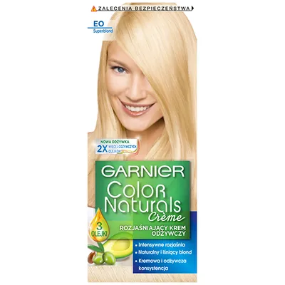 Garnier Color Naturals, Krem rozjaśniający
