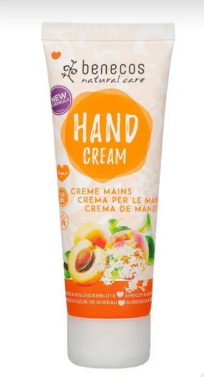 Benecos Natural Care, Hand Cream (Naturalny krem do rąk `Morela & kwiat czarnego bzu`)