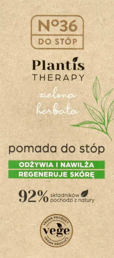 No 36 Plantis Therapy, Pomada do stóp `Zielona herbata`