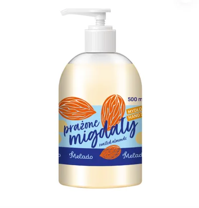 Melado Roasted Almonds Hand Soap (Mydło w płynie `Prażone migdały`)