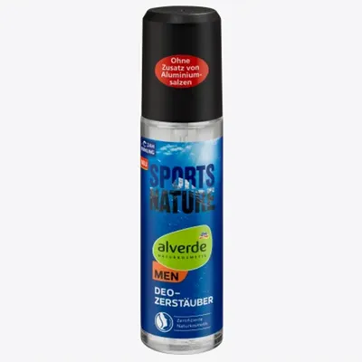 Alverde Men, Sports Nature Deo Zerstäuber (Dezodorant w sprayu)