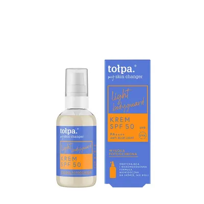 Tołpa My Skin Changer, Light Bodyguard, Krem SPF 50 `Wysoka fotoochrona`