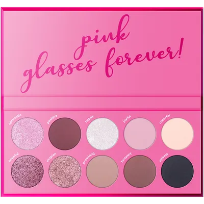 Claresa Think Pink Eyeshadow Palette (Paleta cieni do powiek)
