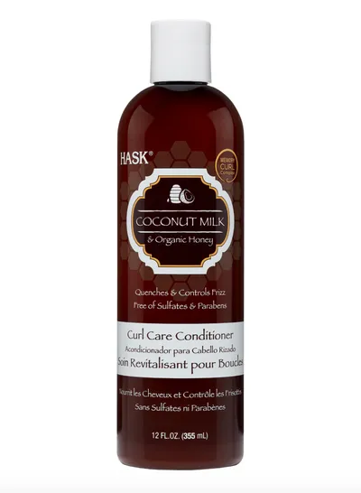 Hask Coconut Milk & Organic Honey Curl Care Conditioner (Odżywka do włosów kręconych `Mleczko kokosowe i miód`)