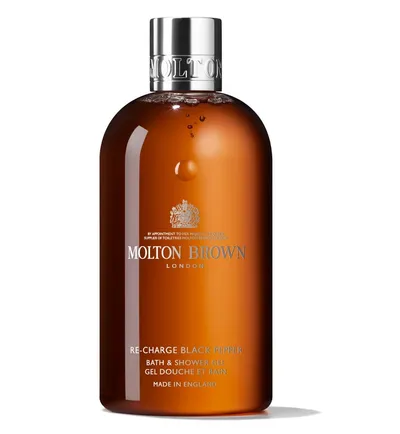 Molton Brown Re-Charge Black Pepper, Bath & Shower Gel (Żel pod prysznic i do kąpieli)