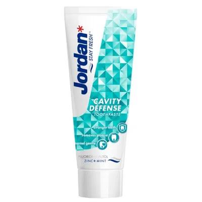 Jordan Stay Fresh Cavity Defense, Pasta do zębów odświeżająca oddech