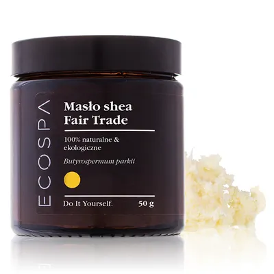 EcoSpa Masło Shea (karite)  Fair Trade 100% nierafinowane & ekologiczne