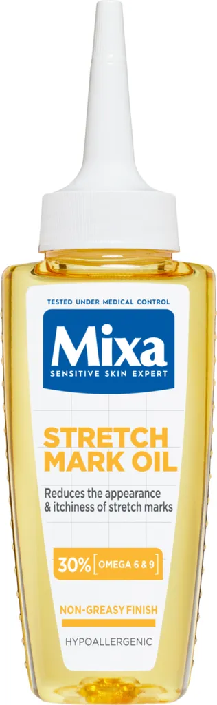 Mixa Stretch Mark Oil (Olejek do ciała przeciw rozstępom)