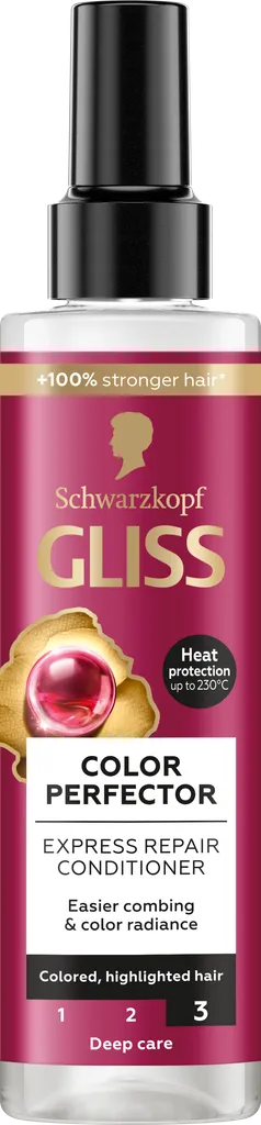Schwarzkopf Gliss Ultimate Color, Ekspresowa odżywka regenerująca