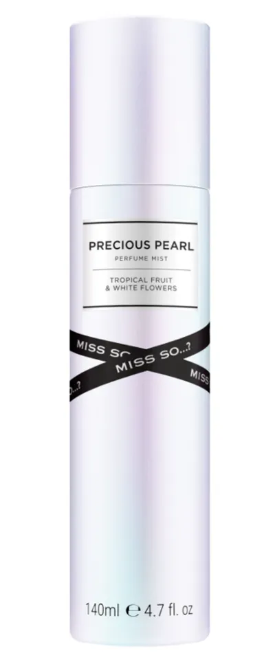 So...? Fragrance Miss So...? Precious Pearl Tropical Fruit & White Flowers Body Mist (Perfumowana mgiełka do ciała)