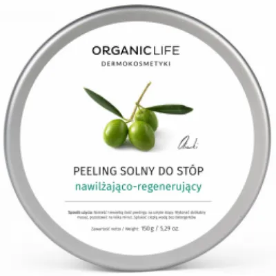 Organic Life Peeling solny do stóp nawilżająco-regenerujący