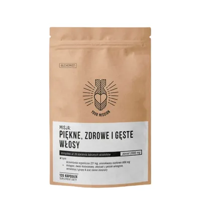 Alchemist Misja : Piękne zdrowe i gęste włosy, Suplement diety