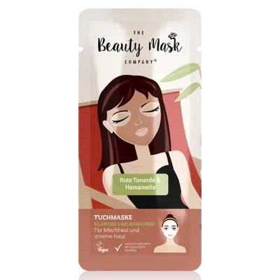 The Beauty Mask Company Tuchmaske Klärend & Reinigend (Maska w płachcie głęboko oczyszczająca pory)