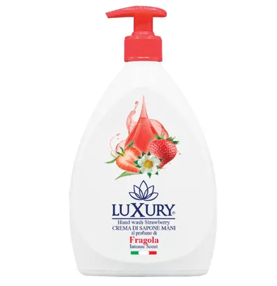 Luxury Sapone Fragola (Mydło do rąk w płynie z truskawką)