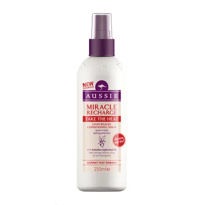 Aussie Miracle Recharge, Take The Heat Lightweight Conditioning Spray (Odżywka w sprayu do włosów narażonych na wysoką temperaturę)