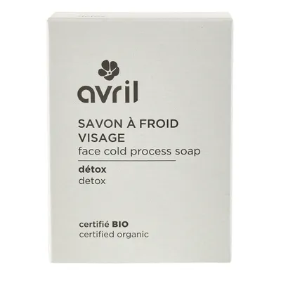 Avril Savon a Froid Visage Detox (Mydło do twarzy z węglem aktywnym)