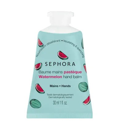 Sephora Collection, Watermelon Hand Balm (Odżywczo-nawilżający arbuzowy balsam do rąk)