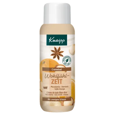Kneipp Wohlfuhlzeit Creme De Bain (Kremowy płyn do kąpieli)