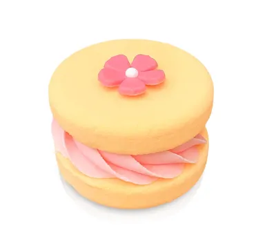 Stara Mydlarnia Macarons Daisy, Kostka do kąpieli