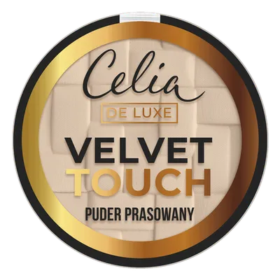 Celia De Luxe,  Puder prasowany `Velvet Touch`