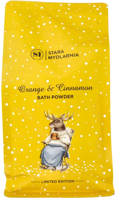 Stara Mydlarnia Orange & Cinnamon Bath Powder (Puder do kąpieli)