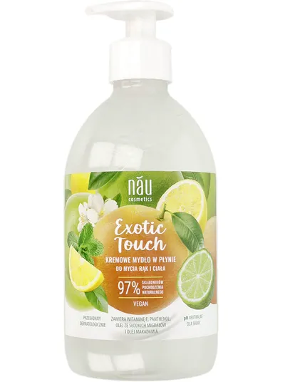 Nau Cosmetics Exotic Touch (Kremowe mydło w płynie)