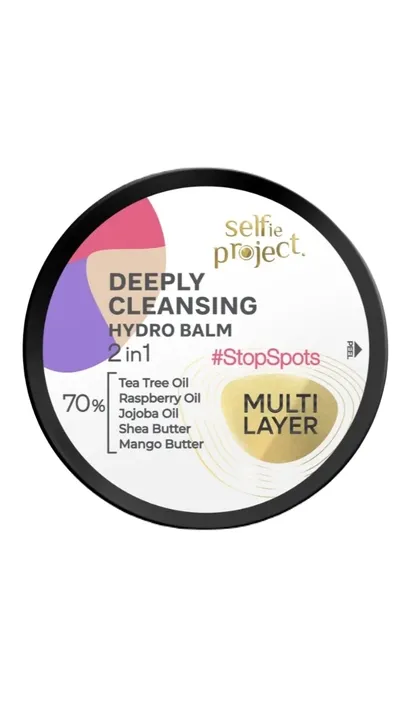 Selfie Project Stop Spots, Deeply Cleansing Hydro Balm (Balsam do demakijażu 2w1)