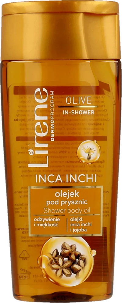 Lirene Dermoprogram Olive In-shower, Olejek pod prysznic `Inca Inchi`
