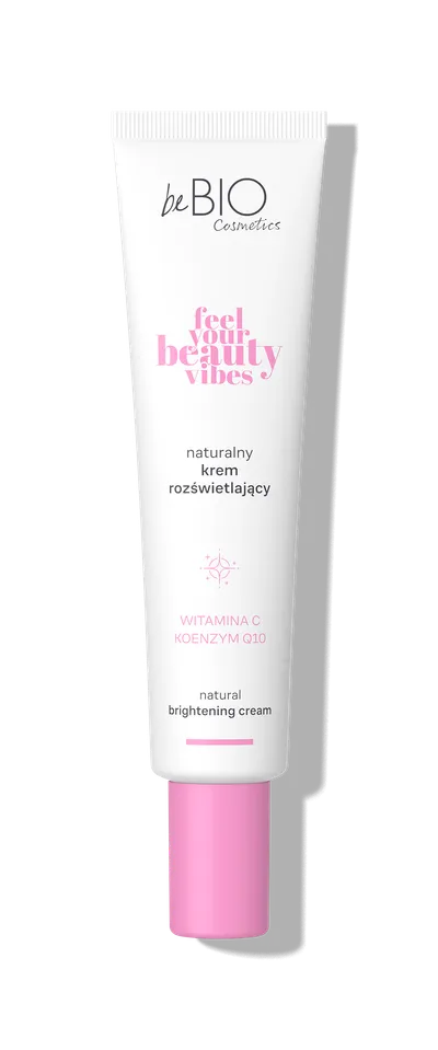 beBIO Feel Your Beauty Vibes, Naturalny krem rozświetlający
