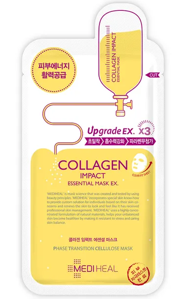Mediheal Collagen Impact Essential Mask EX (Maska ujędrniająco-przeciwzmarszczkowa `Siła kolagenu`)