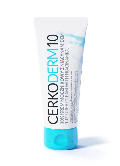 Cerko Cerkoderm 10, 10% krem mocznikowy z niacynamidem