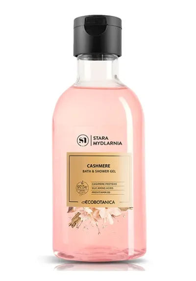 Stara Mydlarnia Eco Botanica, Cashmere, Bath & Shower Gel (Kaszmir, Żel pod prysznic i do kąpieli)