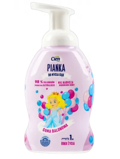 Cien Kids, Pianka do mycia rąk (różne rodzaje)
