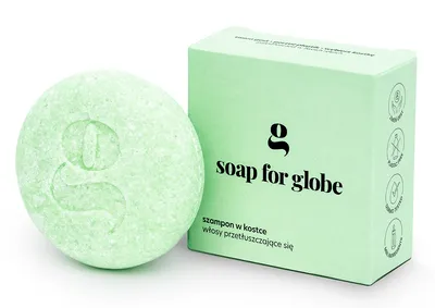 Soap for globe Szampon w kostce włosy z tendencją do przetłuszczania się