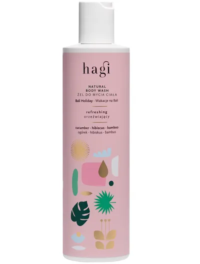 Hagi Bali Holiday, Natural Body Wash (Naturalny żel do mycia ciała `Wakacje na Bali`)