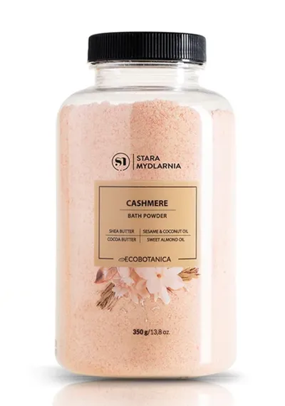 Stara Mydlarnia Eco Botanica, Cashmere, Bath Powder (Puder do kąpieli)