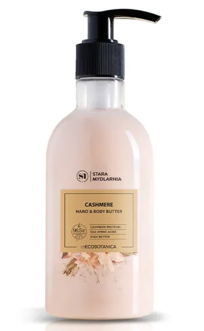 Stara Mydlarnia Eco Botanica, Cashmere, Hand & Body Butter (Kaszmir, Masło do rąk i ciała)