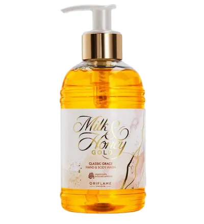 Oriflame Milk&Honey Gold Classic Grace, Hand & Body Wash (Żel do mycia rąk i ciała (nowa wersja))