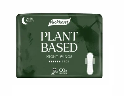 Vuokkoset Plant Based, Podpaski ze skrzydełkami na noc