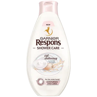 Garnier Ultra Doux, Respons Shower Care Oat Delicacy (Kremowy żel pod prysznic)