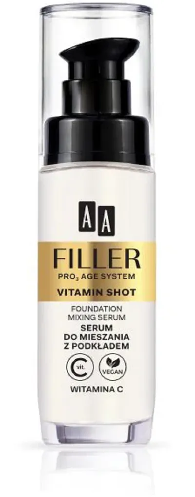 AA Filler PRO3 Age System, Vitamin Shot Serum (Serum do mieszania z podkładem `Witamina C`)