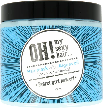 OH! my sexy hair Hair Mask with Algeas Oil 'Deep Conditioning' (Maska do włosów z algami `Głęboko regenerująca`)