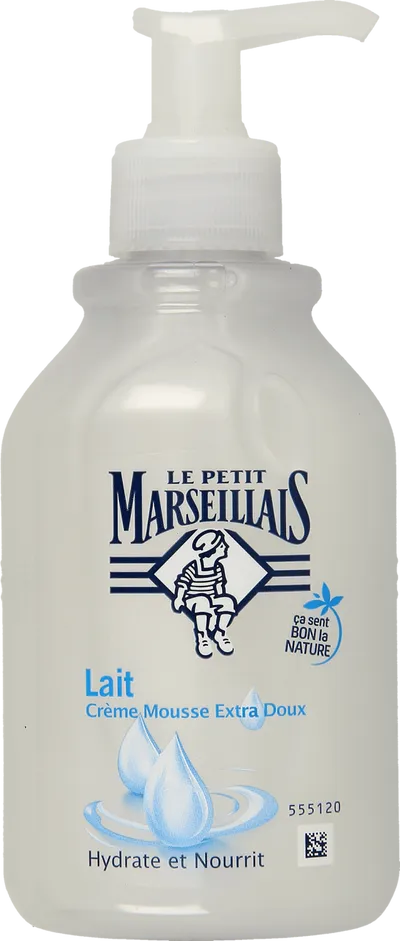 Le Petit Marseillais Extra Doux, Mleko, Delikatne kremowe mydło w płynie