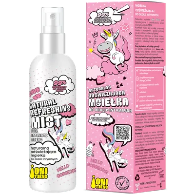 Joni Teens Naturalna odświeżająca mgiełka do okolic intymnych
