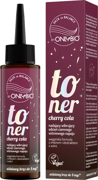 OnlyBio Hair In Balance, Cherry Cola, Toner do włosów